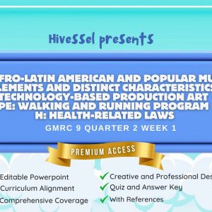 MAPEH 9, Quarter 2 Lesson 1