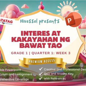 Makabansa 1, Quarter 1 Lesson 3