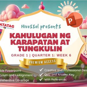 Makabansa 1, Quarter 1 Lesson 6