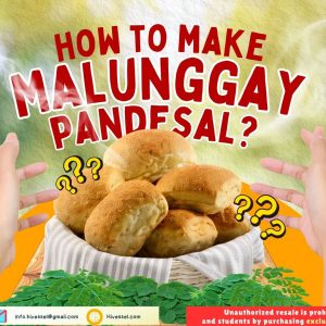 How to make malunggay pandesal?