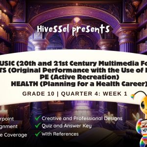 MAPEH 10, Quarter 4 Lesson 1 (MELCs)