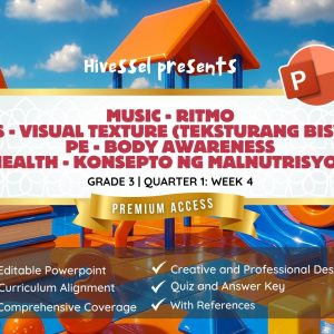 MAPEH 3 Quarter 1 Week 4