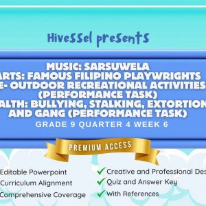 MAPEH 9, Quarter 4 Lesson 6