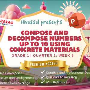 Math 1 Quarter 1 Lesson 6