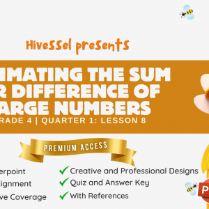 Math Grade 4, Quarter 1 Lesson 8