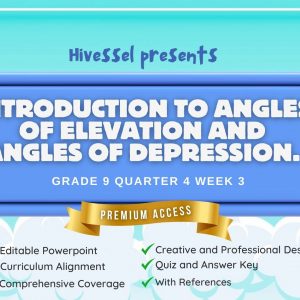 Math 9, Quarter 4 Lesson 3 (MELCS)