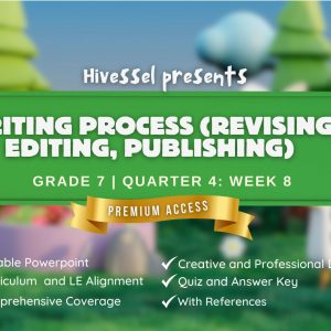 English 7, Quarter 4 Lesson 8