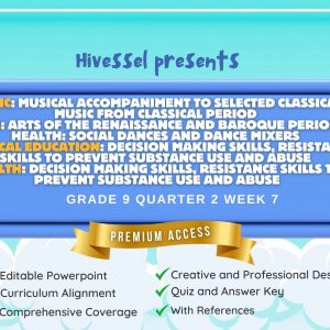 MAPEH 9, Quarter 2 Lesson 7