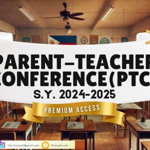 PTC Orientation PowerPoint for SY 2024-2025