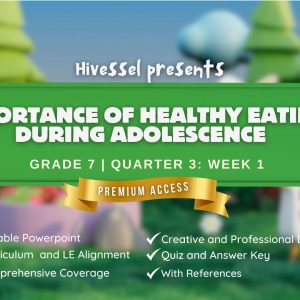 PE and Health 7, Quarter 3 Lesson 1-2