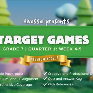 PE 7, Quarter 1 Lesson 4-5