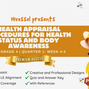 PE and Health 4 Quarter 1 Lesson 4-5