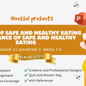PE and Health 4, Quarter 3 Lesson 7-8