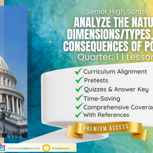 Philippine Politics and Governance, SHS Quarter 1 Lesson 3