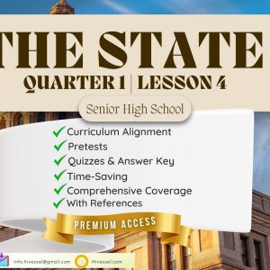 Philippine Politics and Governance, SHS Quarter 1 Lesson 4