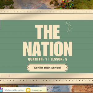 Philippine Politics and Governance, SHS Quarter 1 Lesson 5