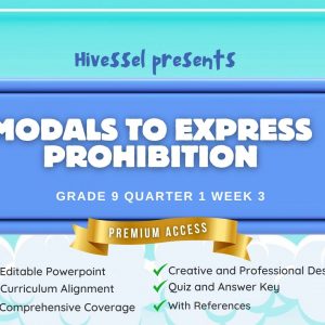 English 9, Quarter 1 Lesson 3 (MELCS)