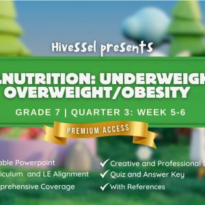 PE and Health 7, Quarter 3 Lesson 5-6