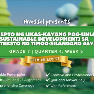 AP 7, Quarter 4 Lesson 5