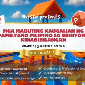 ESP 3 Quarter 2 Week 8