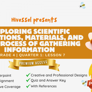 Science Grade 4, Quarter 1 Lesson 7