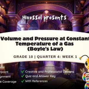 Science 10, Quarter 4 Lesson 1 (MELCs)