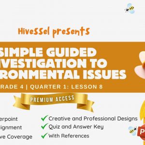 Science Grade 4, Quarter 1 Lesson 8