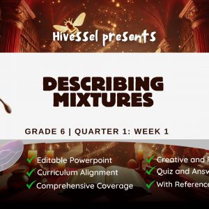 Science 6 Quarter 1 Lesson 1 (MELCS)