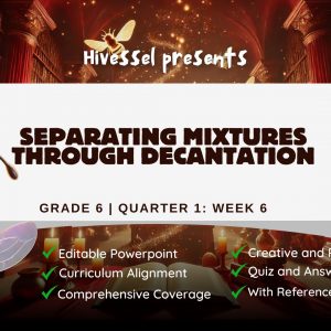 Science 6 Quarter 1 Lesson 6 (MELCS)