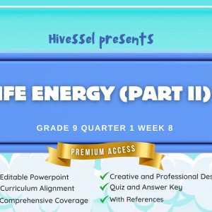 Science 9, Quarter 1 Lesson 8 (MELCS)