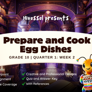 TLE 10 Quarter 1 Week 2 (MELCs)