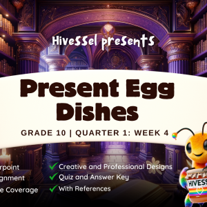 TLE 10 Quarter 1 Week 4 (MELCs)