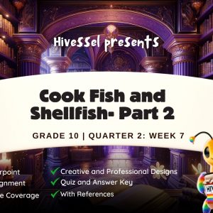 TLE 10, Quarter 2 Lesson 7 (Cookery) (MELCs)