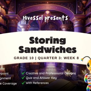 TLE 10, Quarter 3 Lesson 8 (Cookery) (MELCs)