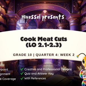 TLE 10, Quarter 4 Lesson 2 (Cookery) (MELCs)