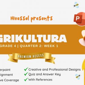 TLE 4, Quarter 2 Lesson 1