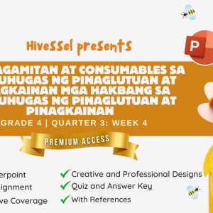 TLE 4, Quarter 3 Lesson 4