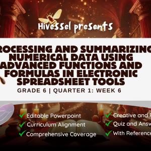 TLE 6 Quarter 1 Week 6 (MELCS)