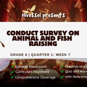 TLE 6 Quarter 1 Lesson 7 (MELCS)