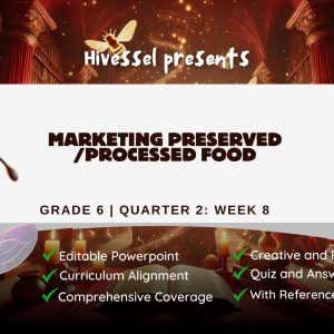 TLE 6 Quarter 2 Lesson 8 (MELCS)