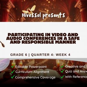 TLE 6 Quarter 4 Lesson 4 (MELCS)