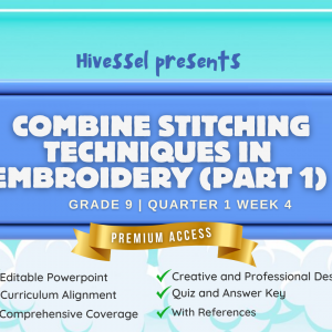 TLE 9 Quarter 1 Week 4 (MELCS)