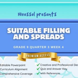 TLE 9, Quarter 3 Lesson 4 (Cookery) (MELCS)