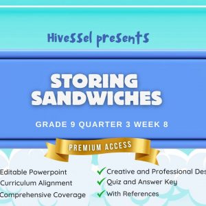 TLE 9, Quarter 3 Lesson 8 (Cookery) (MELCS)