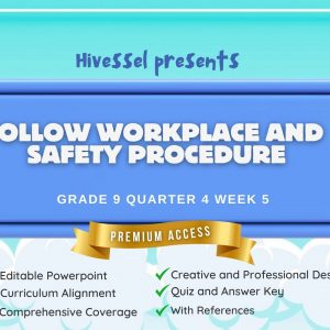 TLE 9, Quarter 4 Lesson 5 (Cookery) (MELCS)