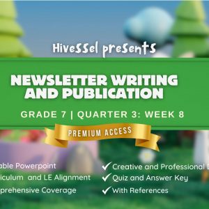 English 7, Quarter 3 Lesson 8