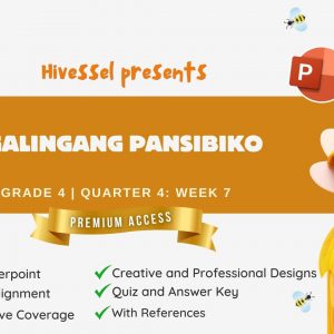 AP 4, Quarter 4 Lesson 7