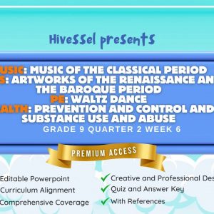 MAPEH 9, Quarter 2 Lesson 6