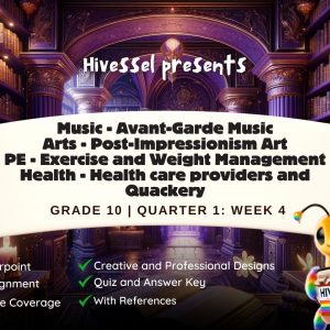 MAPEH 10, Quarter 1 Lesson 4 (MELCs)