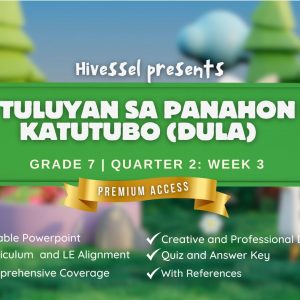 Filipino 7, Quarter 2 Lesson 3